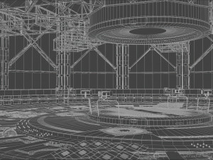 Platform for exhibits 3D Model