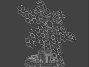 Solar Panel 3D Model