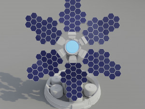 Solar Panel 3D Model