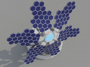 Solar Panel 3D Model
