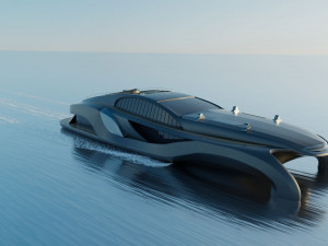 Yacht Model 3D