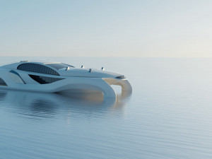 Yacht Model 3D