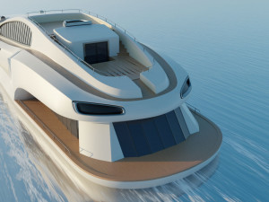 Yacht Model 3D