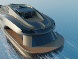 Yacht Model 3D