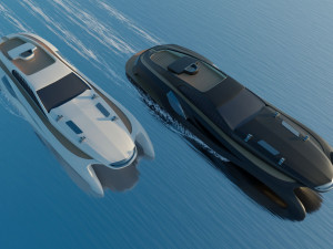Yacht Model 3D