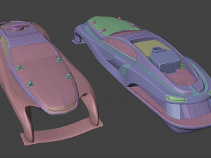 Yacht Model 3D