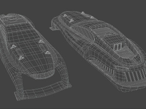 Yacht Model 3D