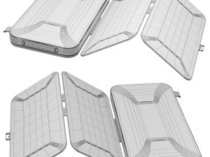 Solar panel 3D 模型