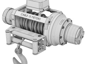 Winch 3D Model