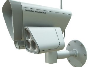 Security camera 3D मॉडल