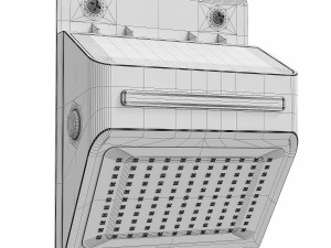 Lantern with solar panel 3D Модель