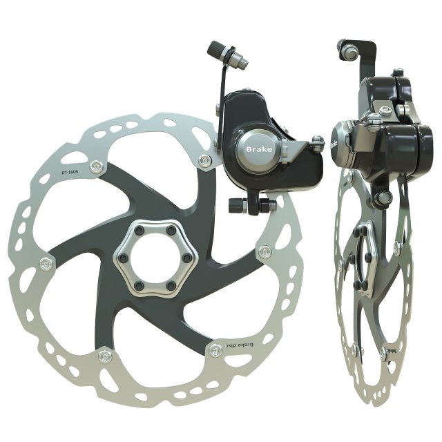 Brake disc for bicycle Modelo 3D .c4d .max .obj .3ds .fbx .stl .blend 