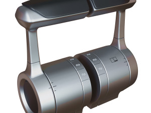 Engine control lever Modello 3D