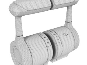 Engine control lever Modello 3D