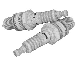 Spark plug 3Dモデル