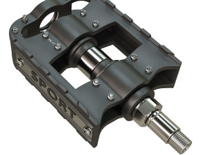 Pedal Modelo 3D