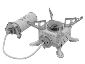 Portable gas stove 3D Модель
