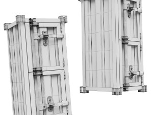 Safe container Model 3D