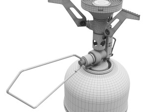 Portable Gas burner 3Dモデル