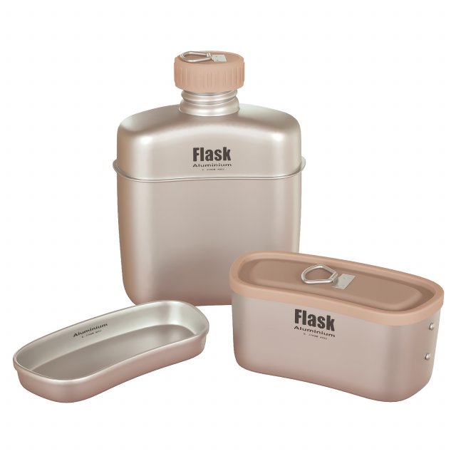 Flask 3D-Modell .c4d .max .obj .3ds .fbx .stl .blend 