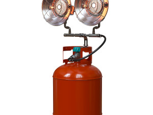 Gas heater 3D Model