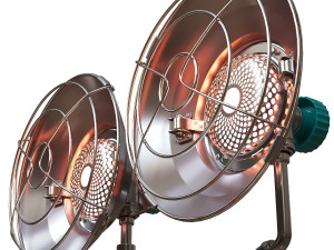 Gas heater 3D Model