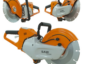 Saw manual 3D Модель
