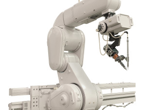 Industrial robot manipulator 3D Model