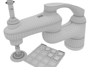 Miniature ROBOT MANIPULATOR Modelo 3D
