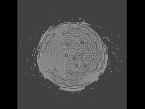 Abstraction sphere Modelo 3D