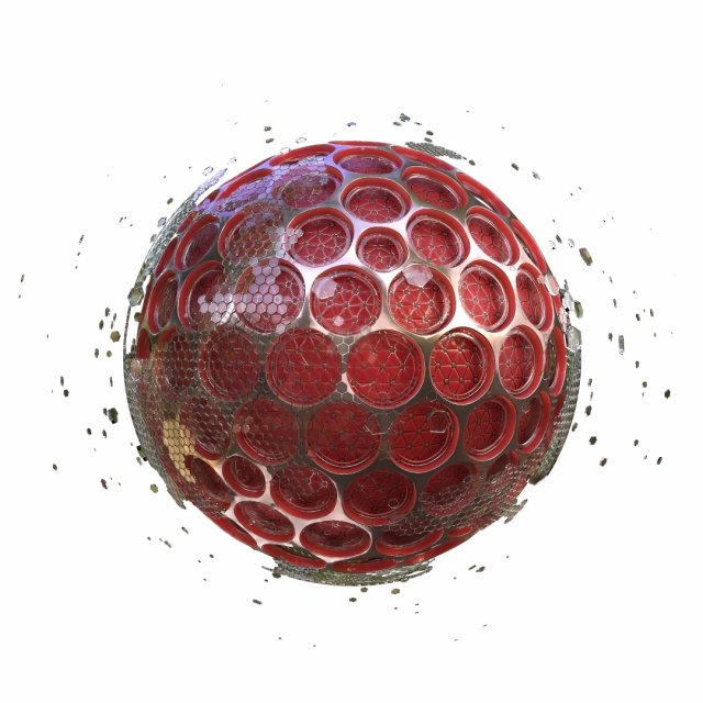 Abstraction sphere Modelo 3D .c4d .max .obj .3ds .fbx .stl .blend 