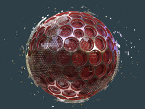 Abstraction sphere Modelo 3D