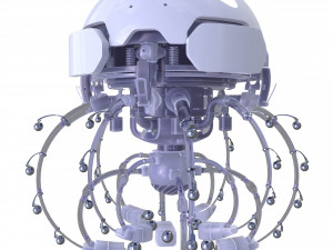 Jellyfish robot Model 3D