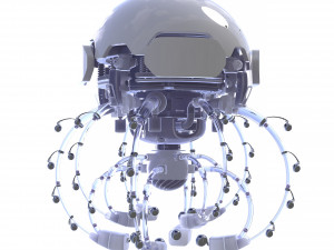 Jellyfish robot Model 3D