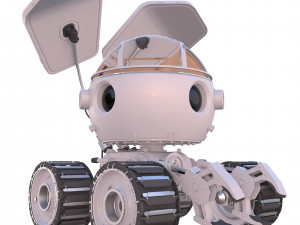 Round Planetoid 3D 模型