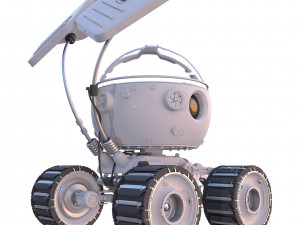 Round Planetoid 3D 模型