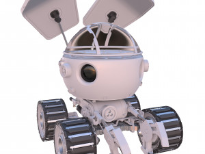 Round Planetoid 3D 模型