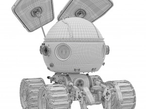Round Planetoid 3D 模型