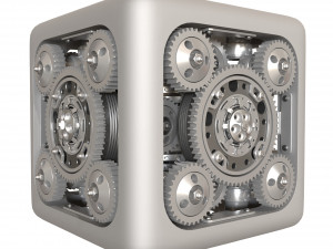 Cube Mechanism 3D Модель