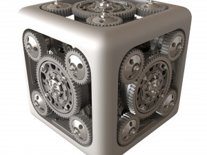 Cube Mechanism 3D Модель