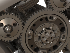 Cube Mechanism 3D Модель