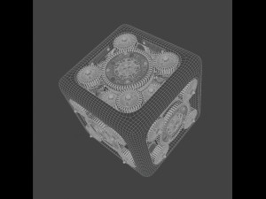 Cube Mechanism 3D Модель