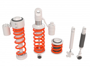 Shock absorbers Modelo 3D