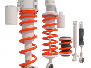 Shock absorbers Modelo 3D