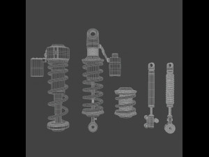 Shock absorbers Modelo 3D