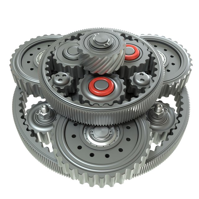 Mechanism Animation Modello 3D .c4d .max .obj .3ds .fbx .stl .blend 