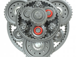 Mechanism Animation Modello 3D