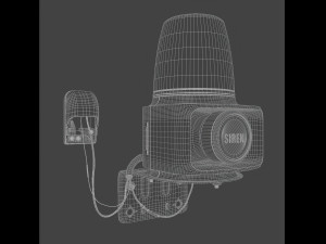 Siren Model 3D