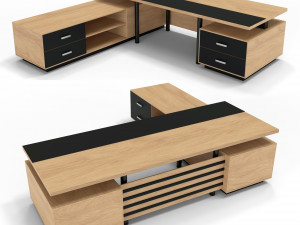 Wooden table 3D Model