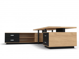 Wooden table Modelo 3D